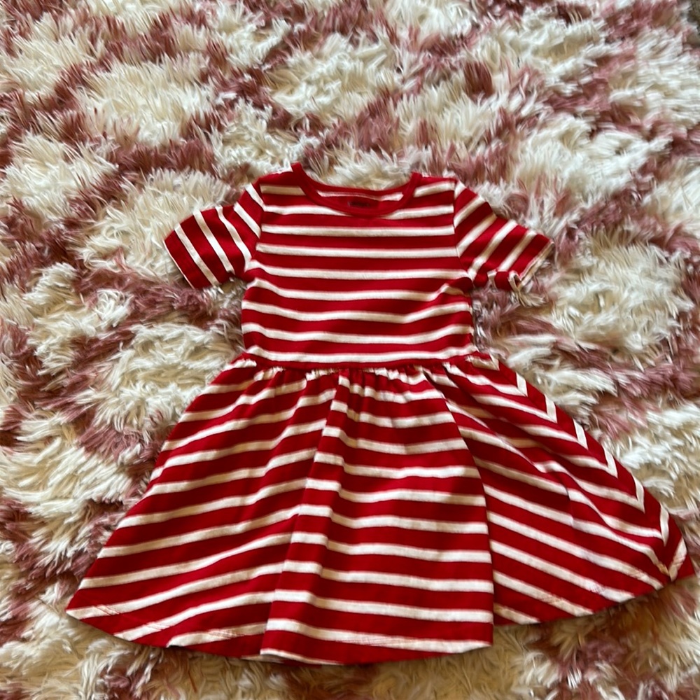 Red/white dress